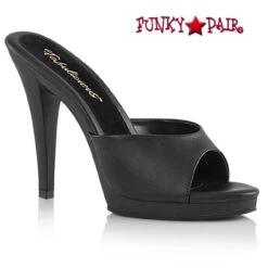 FLAIR-401-2, 4.5" Cocktail Stiletto Heel Slide -Funky Lingerie Outlet flair 401 2 bpu 30243.1643697808