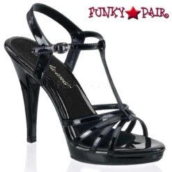 FLAIR-420, 4.5" Heel Evening Strappy Sandal -Funky Lingerie Outlet flair 420 b 58154.1594872254