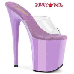 Pleaser | Flamingo-801, 8 Inch Platform Slide -Funky Lingerie Outlet flamingo 801 clv 25342.1732263971