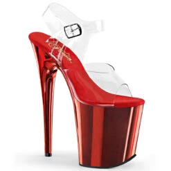 Flamingo-808, 8 Inch Exotic Dancer Shoes By Pleaser -Funky Lingerie Outlet flamingo 808 crch 19752.1660719263