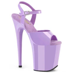 PLEASER Flamingo-809, 8 Inch Ankle Strap Exotic Dancer Shoes -Funky Lingerie Outlet flamingo 809 lv 78598.1677091006