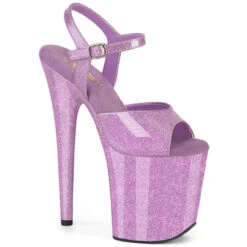 PLEASER FLAMINGO-809GP, 8" Glitter Platform Sandal -Funky Lingerie Outlet flamingo 809gp llg 65277.1713547405