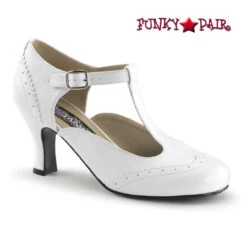 Flapper-26, 3 Inch Heel T-Strap Pump Costume Shoes -Funky Lingerie Outlet flapper 26 wpu 87780.1566362315