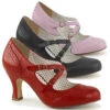 Flapper-35, Kitten Heel Criss Cross Strap -Funky Lingerie Outlet flapper 35 26052.1528154256