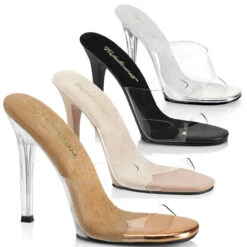 GALA-01, 4.5" Clear Dress Shoes