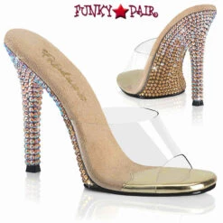 GALA-01DMM, 4.5 Inch Rhinestones Slide -Funky Lingerie Outlet gala 01dmm cgmcrs 90971.1703746930