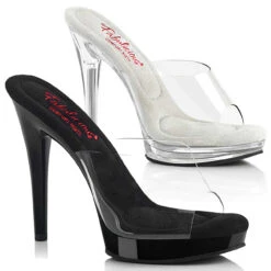 GLORY-501, 5" Comfort Width Slide By Fabulicious