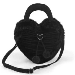 Heart Shape Bag By Demonia 7 Heart Shape Bag By Demonia -Funky Lingerie Outlet hb 631 b 16397.1734157395