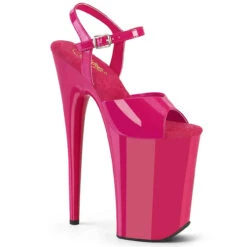 Pleaser | Infinity-909, 9 Inch Extreme Platform Ankle Strap Shoes -Funky Lingerie Outlet infinity 909 hp 35102.1661499970