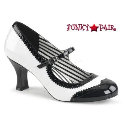 Jenna-06, 3" Heel Spectator Maryjane Pump CLEARANCE -Funky Lingerie Outlet jenna 06 wb 60206.1649797259