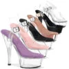 PLEASER KISS-208, 6 Inch Ankle Strap Sandal -Funky Lingerie Outlet kiss 208 76752.1732171822