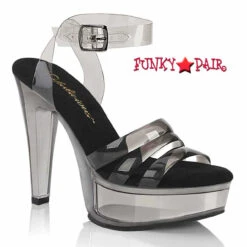 MARTINI-505, 5 Inch Chunky Platform With Jelly Band Sandal -Funky Lingerie Outlet martini 505 smk 89004.1714543335