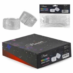 PLEASER RAC-03, Rhinestones Ankle Cuff