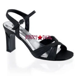 ROMANCE-313, Square Heel CrissCross Strap -Funky Lingerie Outlet romance 313 bspu 87600.1565500770