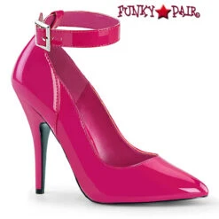 Pleaser | Seduce-431, 5 Inch Ankle Strap Pumps -Funky Lingerie Outlet seduce 431 hp 61928.1683607401