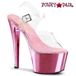 PLEASER SKY-308, 7 Inch Platform Dancer Heels -Funky Lingerie Outlet sky 308 cbpch 88549.1734508218