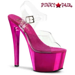 PLEASER SKY-308, 7 Inch Platform Dancer Heels -Funky Lingerie Outlet sky 308 chpch 02232.1656686042