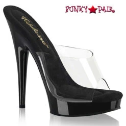 SULTRY-601 6" Clear Platform -Funky Lingerie Outlet sultry 601 cb 94008.1637381849