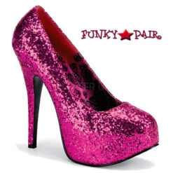 TEEZE-06GW, Wide Width Glitter Pump CLEARANCE -Funky Lingerie Outlet teeze 06gw hp 1 91226.1568181806