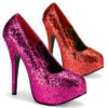 TEEZE-06GW, Wide Width Glitter Pump CLEARANCE -Funky Lingerie Outlet teeze 06gw 00733.1565112560