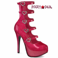 TEEZE-23, 5.75 Inch Heel Strappy Bootie Sandal -Funky Lingerie Outlet teeze 23 fs 47023.1744693553