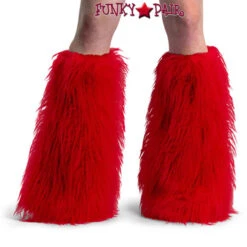 Rave YETI-08, Rave Fur Boot Sleeves -Funky Lingerie Outlet yeti 01 red 24636.1643620963